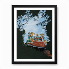 Guanyin Temple Art Print