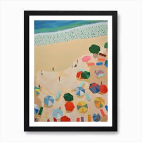 Modern Beach Seaside Art Print