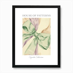 Coquette In Sage 3 Pattern Poster Art Print