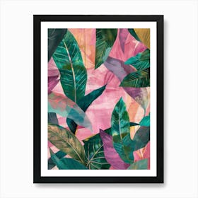 Tropical Leaves 24 Art Print