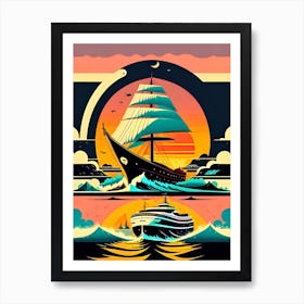 Sea life Art Print