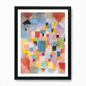 Paul Klee Southern Gardens Art Print