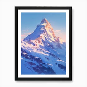 Switzerland mountain Art Print