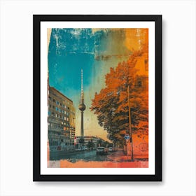 Berlin Polaroid Inspired 2 Art Print