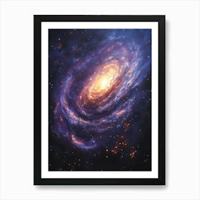 Spiral Galaxy 2 Art Print