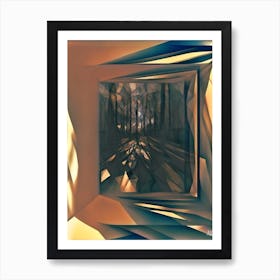 Window Scene Art Print