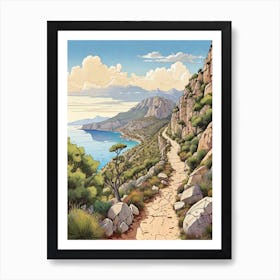 Path To The Sea 1 Art Print