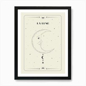 La Lune Art Print