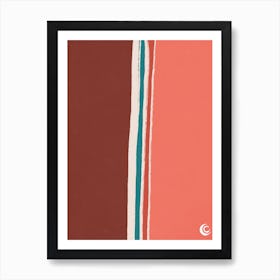 Side (Waves) Art Print