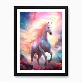 Horse In The Sky Art Print