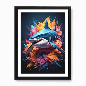 KING OF SEE Art Print