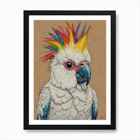 Rainbow Cockatoo 4 Poster