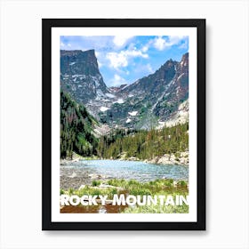 Rocky Mountain, National Park, Nature, USA, Wall Print, Art Print