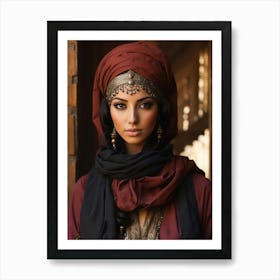 Turkish Beauty Art Print