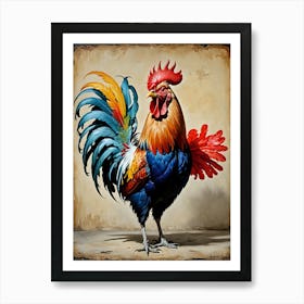 Rooster 2 Art Print