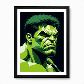 Incredible Hulk Graphic 1 Art Print