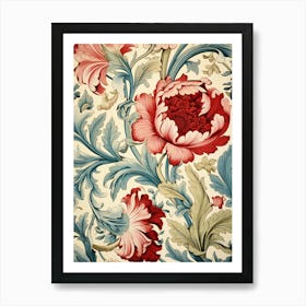 Victorian Wallpaper 4 Art Print