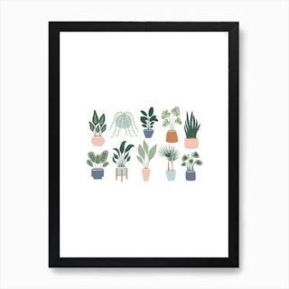 Plant Lover Art Print