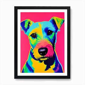 Lakeland Terrier Andy Warhol Style Dog Affiche