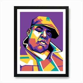 Biggie Smalls WPAP Art Print