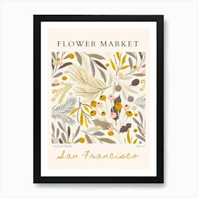 Flower Market 34 Art Print