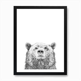 Bear Animal Print Art Print