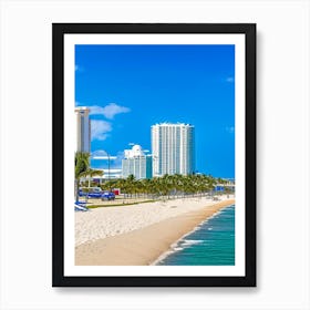 Pompano Beach 1  Photography Art Print