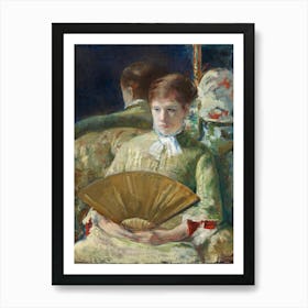 Woman With A Fan (1878–1879), Mary Cassatt 1 Poster