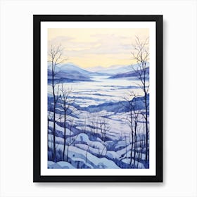 Abisko National Park Sweden 4 Art Print