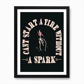 Spark Art Print