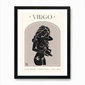 Virgo Celestial Art Print