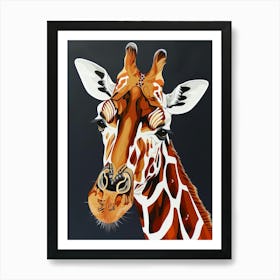 Giraffe 164 Art Print