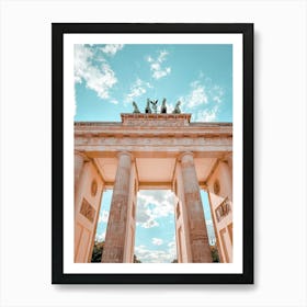 The Brandenburg Gate In Berlin 03 Art Print