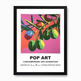 Poster Olives Pop Art 3 Art Print