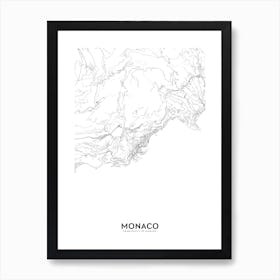 Monaco Art Print