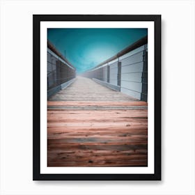 Bridge Over Water Art Print