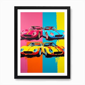 Classic Car Pop Art 1 Art Print