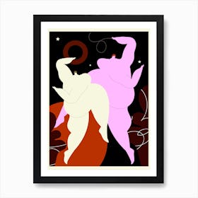 Space Dance Art Print