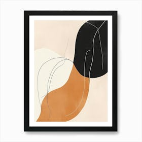 Abstract Shapes Canvas Print Art Print