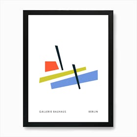 Bauhaus Exhibition Poster 13 Art Print