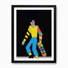 Skater Art Print