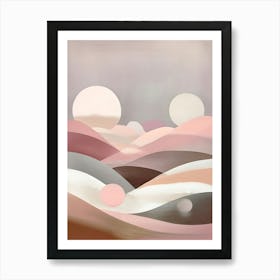 Abstract Landscape Painting 23 Art Print