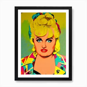 Rebel Wilson Colourful Pop Movies Art Movies Art Print