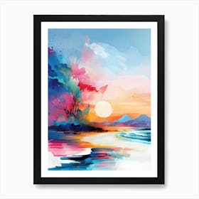 Abstract Painting 2 Art Print