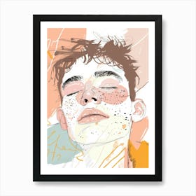 Portrait Of A Young Man 16 Art Print