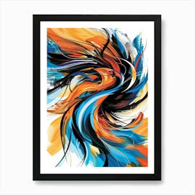 Abstract Painting 2218 Art Print