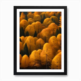 Autumn Trees 11 Art Print