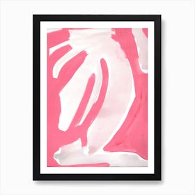 Abstract Orchid Art Print