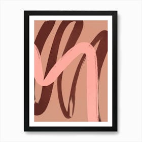 Color Strokes No 19 Art Print