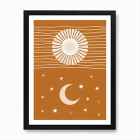 Day And Night Art Print